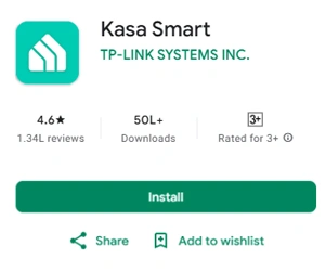 Kasa Smart app